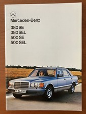 Mercedes Prospekt 380SE 380