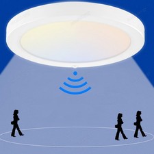 LED Deckenlampe mit Bewegungsmelder 360° Sensorlampe Deckenleuchte Flurlampe DE