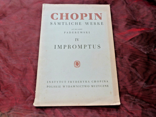 Chopin sämtliche werke - chopin,