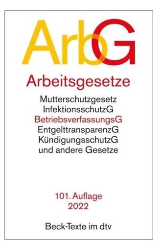 Dtv arbeitsgesetze buch 100 - dtv,