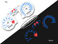 LETRONIX Plasma Tacho Tachoscheiben EL-Dash für Audi TT 0-260Kmh 7000 RPM