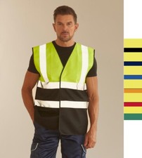 Yoko Hi-Vis Two-Tone Waistcoat
