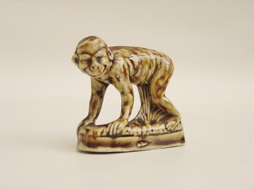 Art deco figur affe - art,