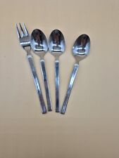 WMF RAVENNA 4 Teiliges Bestceck Gebraucht 3x Teelöffel 1x Kuchengabel