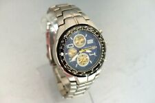 Wie Neu in der Box Schwere schöne Marken Armband Uhr Chrono Sekunde 