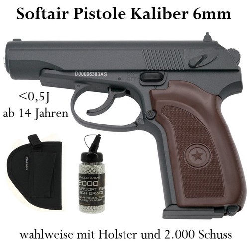 Neu softair airsoft pistole - neu,