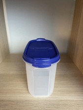Tupperware Eidgenosse Behälter 1,1 l Blau Schütte Plastikbehälter Vorrat Neu