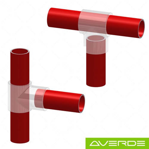 Rohrverbinder temperguss - rohrverbinder,