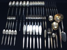 54x Robbe & Berking Royal Tafelbesteckset 90er Silberauflage FISCHBESTECK