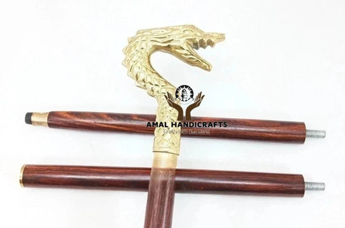 Amal antik drachenkopf griff - antik,