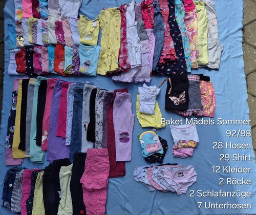 Mädchen kleiderpaket sommer - mädchen,