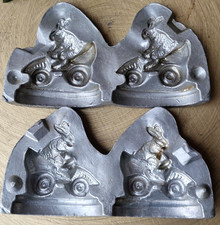 antik Zinn Schokoladenform