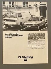 V.A.G. Leasing VW Bus Bulli T3