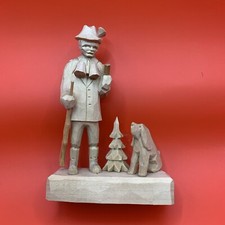 Figur Holz handgeschnitzt