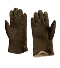 Winterhandschuhe | Fellhandschuhe | Damen | Gr. 7 3/4 | 1960er Jahre