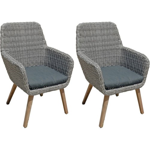 Gartensessel 2er set rapallo - gartensessel,