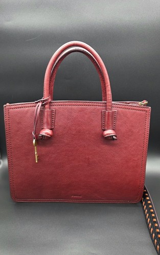 Fossil leder handtasche - leder,