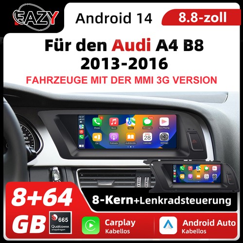 Carplay für audi a4 - 8,8",