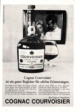3w28095/ Alte Reklame aus 1968 – COGNAC COURVOISIER
