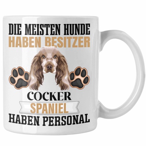 Cocker spaniel besitzer tasse - spaniel,