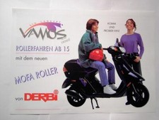 Prospekt Derbi Roller VAMOS 25 / 50 Scooter Brochure Prospetto
