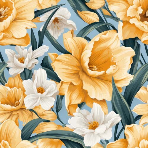 40x narzissen blume - 40x,