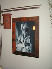 Spiegel Bilderrahmen Fundholz