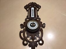Barometer, Alt, Franz Hauber Bernsbach i. S., Antik, Mit Thermometer