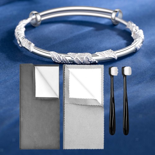 Silberpoliertuch mit - , 2
