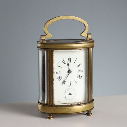 Antiker reiseuhr bronze glas - antiker,