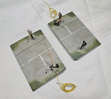 Märklin H0 7292 Bahnübergang "Halbschranke" elektrisch für K + M-Gleis