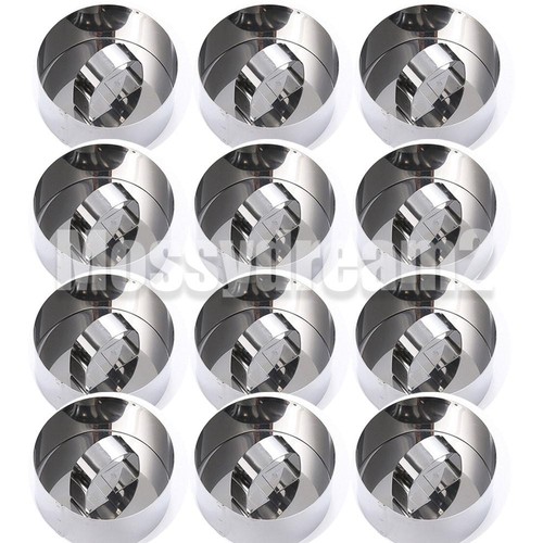 Stk dessertringe 8cm runde - 12,