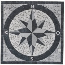 Marmor Rosone 90x90 cm Kompass