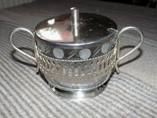 Alte Zuckerdose 3 tlg. wie