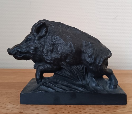 Wildschwein eisenkunstguss - wildschwein,