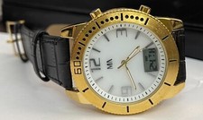 Funkuhr Herrenuhr Meister Anker Weisses zifferblatt  42,5mm