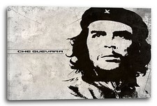 Lein-Wand-Bild: Che Guevara