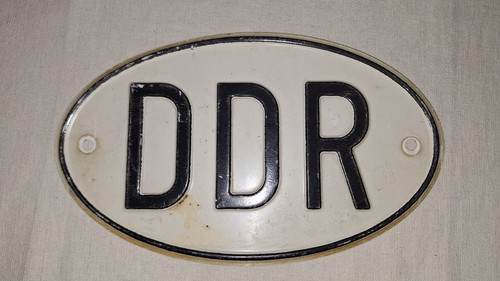 Ddr länderkennzeichen 24cm - ddr,