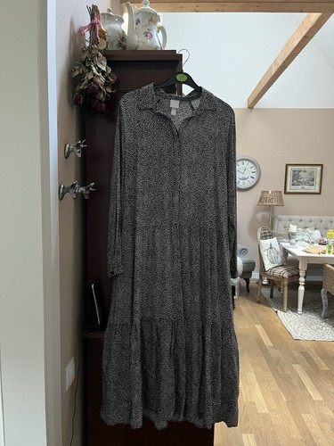 Kleid lang s schwarz - lang,