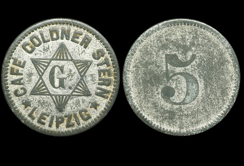 Wertmarke pfennig café - wertmarke:,