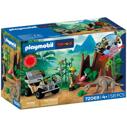 Playmobil 72069 dino - playmobil, dino-versteck