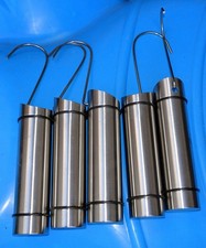 5 Luftbefeuchter WENKO Einhängen an Heizung Edelstahl rostfrei 6x20x4 5429030100