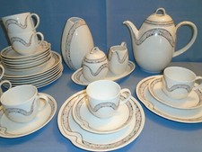 Kaiser Domino Tivoli Kaffeeservice für 9 Personen in sehr gutem Zustand