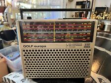 📻 ITT Golf Europa Radio – 70er Jahre – Defekt für Bastler oder Sammler 📻