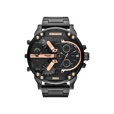 Diesel Mr Daddy 2.0 Herren Chronograph Uhr DZ7312 Schwarz Garantie UVP 409,00