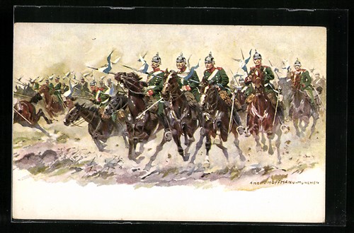 Künstler anton hoffmann - künstler-ak,