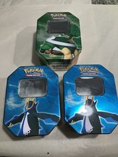 3 Stück Pokemon Tin Box