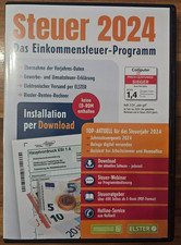 Steuer 2024 Das Einkommensteuer-Programm (Aldi), Top!!!