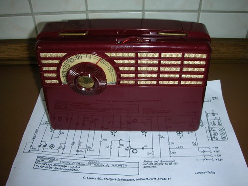 Röhren kofferradio lorenz - röhren,