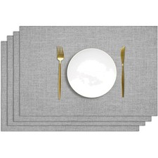 Tischset Leinen Platzdeckchen